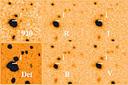 Image of the extremely distant galaxy z6VDF J022803-041618