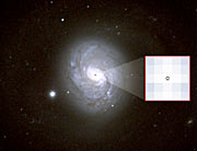 NGC 1068 and the region resolved by VLTI-MIDI