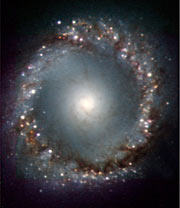 The centre of the active galaxy NGC 1097