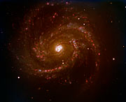 Spiral galaxy Messier 100