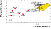 Oxygen and Carbon abundances in blue straggler stars