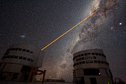 Shooting a laser at the galactic centre *