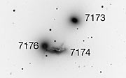 NGC 7173, 7174, and 7176