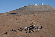 Quantum of Solace filming at Paranal