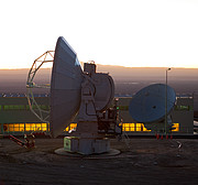 Las dos antenas de ALMA