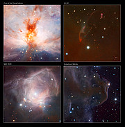 Details of the VISTA Flame Nebula image