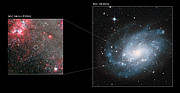 NGC 300 X-1 en la galaxia espiral NGC 300