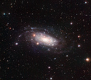 Galaxia espiral NGC 3621 vista por el Wide Field Imager