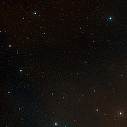 Wide-field view of the sky around the remote cluster CL J1449+0856