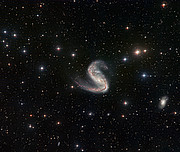 Visión de campo amplio de la galaxia Meathook
