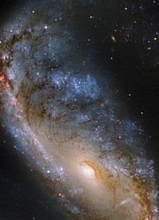 Imagen de la galaxia Meathook obtenida por el Hubble