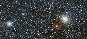 VISTA view of the newly discovered globular cluster VVV CL001 and its brighter companion