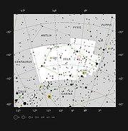 La Nebulosa del Lápiz, en la constelación austral de La Vela