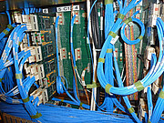 Cabling for the ALMA correlator