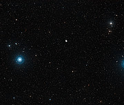 Wide-field view of the sky around the spiral galaxy NGC 1637