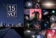 Viisitoista vuotta VLT-teleskooppia