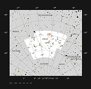 Den kugleformede stjernehob NGC 6752 i stjernebilledet Pavo