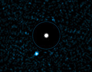 Image de l'exoplanète HD 95 086 b acquise au moyen du VLT