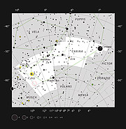 Stjärnan HD 95086 i stjärnbilden Kölen