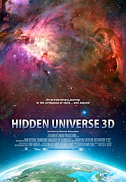 IMAX® 3D -elokuvan Hidden Universe juliste