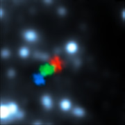 Images d'un nuage de gaz désintégré par le trou noir situé au centre de la Galaxie