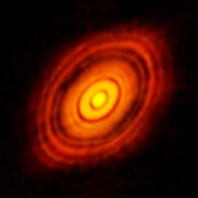 ALMAs billede af skiven omkring HL Tauri