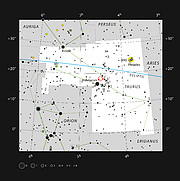 HL Tauri nella costellazione del Toro