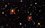MUSE va au-delà de Hubble dans le champ profond sud de Hubble 