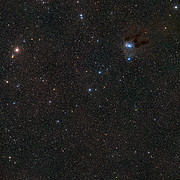 Die Himmelsregion um den jungen Stern MWC 480