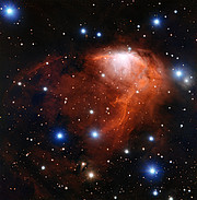 The star forming cloud RCW 34