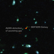 ALMA observa cómo se forman las galaxias en el universo temprano (con anotaciones)