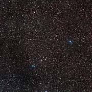 El cielo que rodea a la nova Centauri 2013 
