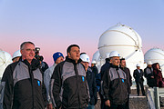 Primer ministro de Italia visita el Observatorio Paranal