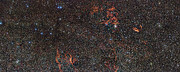 Die Himmelsregion um das Sternentstehungsgebiet RCW 106 (Weitwinkelaufnahme)