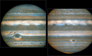 Two faces of Jupiter