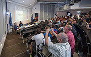 Rueda de prensa en la sede central de ESO