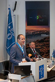 Press conference at ESO HQ