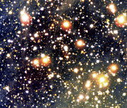 Snímek okolí velmi slabé neutronové hvězdy RX J1856.5-3754 pořízený pomocí dalekohledu VLT