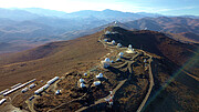 Localização do Telescópio de Teste 2 no Observatório de La Silla