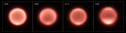 Imágenes térmicas de Neptuno captadas entre 2006 y 2020