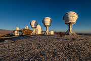 De BlackGEM-array op de ESO-sterrenwacht La Silla