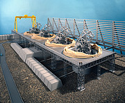 Model of the ESO Very Large Telescope