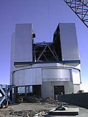 Unit Telescope 1 in its enclosure