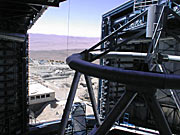 The view form the Unit Telescope 1 enclosure