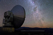 Vintergatan och Nova Centauri 2013 framför SEST