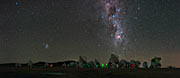 Milky Way stretches over ALMA in UHD panorama