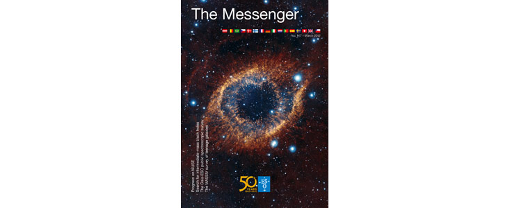 Portada del número 147 de la revista  The Messenger