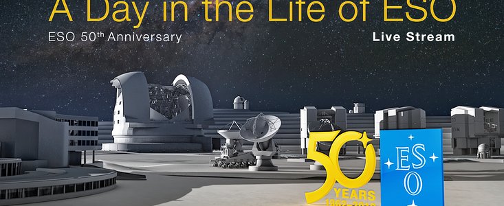 Webcast mit Live-Beobachtungen am Very Large Telescope am 50. Geburtstag der ESO