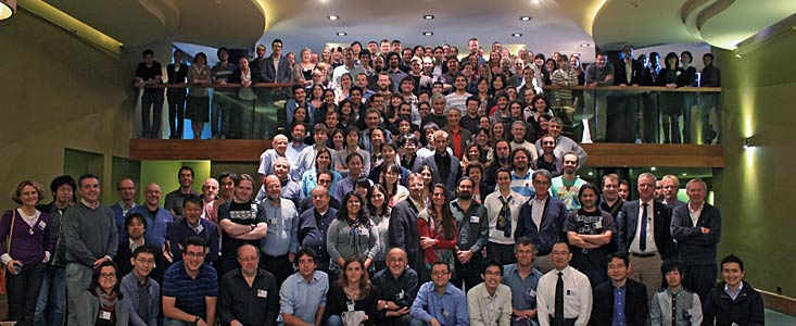 Participants in the first year of ALMA science conference in Puerto Varas, Chile