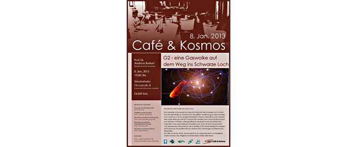 Poster zu Café & Kosmos am 8. Januar 2013